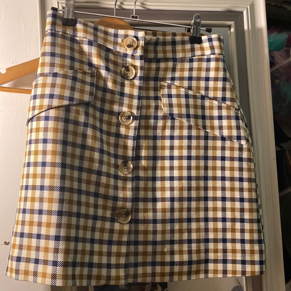 Plaid Skirt